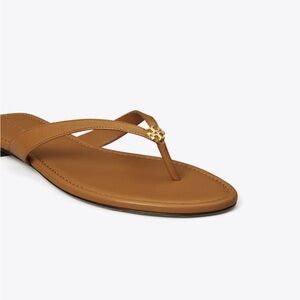 Tory Burch Brown Leather Sandals